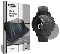 dipos I Privacy Filter compatible with Wahoo Elemnt Rival Screen Protector Anti-Spy 4-Way Protection