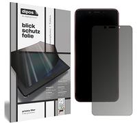 dipos I Privacy Filter compatible with Xiaomi Mi 6X Screen Protector Anti-Spy 4-Way Protection