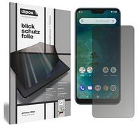 dipos I Privacy Filter compatible with Xiaomi Mi A2 Lite Screen Protector Anti-Spy 4-Way Protection