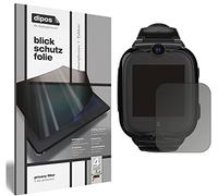 dipos I Privacy Filter compatible with Xplora XGO 2 Screen Protector Anti-Spy 4-Way Protection