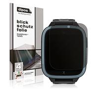 dipos I Privacy Filter compatible with Xplora XGO3 Kinder-Smartwatch Screen Protector Anti-Spy 4-Way Protection