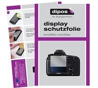 dipos I Screen Protector compatible with Canon EOS 5DS R Protection Films clear