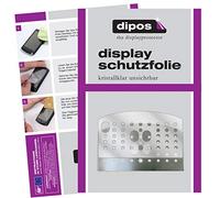 dipos I Screen Protector compatible with De Longhi ECAM 21.117 Drip tray Protection Films clear