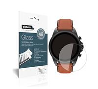 dipos I Screen Protector compatible with Fossil Gen 6 (44 mm) Smartwatch Flexible Glass 9H Display Protection