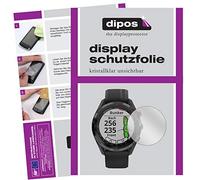 dipos I Screen Protector compatible with Garmin Approach S62 Protection Films clear