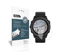 dipos I Screen Protector compatible with Garmin tactix Delta Flexible Glass 9H Display Protection
