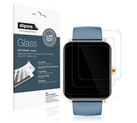 dipos I Screen Protector compatible with Huakua G50 Smartwatch Flexible Glass 9H Display Protection
