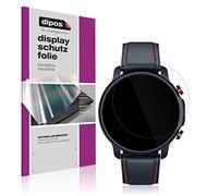 dipos I Screen Protector compatible with Motsfit 1,32 inch Smartwatch Protection Films clear