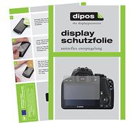 dipos I Screen Protector matte compatible with Canon EOS 250D Protection Films
