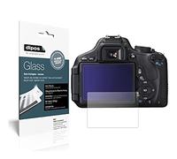 dipos I Screen Protector matte compatible with Canon EOS 750D Flexible Glass 9H Display Protection