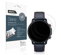 dipos I Screen Protector matte compatible with Motsfit 1,32 inch Smartwatch Flexible Glass 9H Display Protection