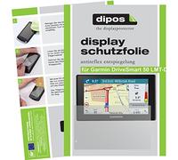 dipos Premium Matte Anti-Reflective compatible with Garmin Drivesm Art 50 LMT, zumo 340LM (3 Pieces) - Premium Anti-Reflective Matt Film