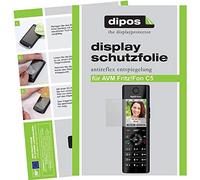 dipos Premium Matte Anti-Reflective Screen Protector compatible with AVM Fritz. Fon C5 Pack of 2 - Anti Reflective Premium Matte Film