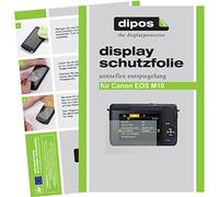 dipos Premium Matte Anti-Reflective Screen Protector compatible with Canon EOS M10 PACK OF 6 - Anti Reflective Premium Matte Film