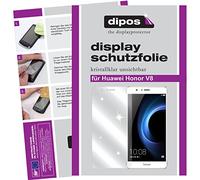 dipos Premium Matte Anti-Reflective Screen Protector compatible with Huawei Honor V8 6/Crystal Clear 2 Pieces