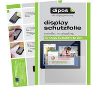 dipos Premium Matte Anti-Reflective Screen Protector compatible with Odys Evolution 12 2 in 1 Pack Of 2 - Anti Reflective Premium Matte Film