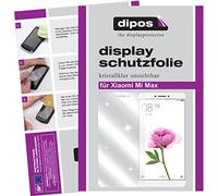 dipos Premium Matte Anti-Reflective Screen Protector compatible with Xiaomi Mi Max 6/Crystal Clear 2 Pieces