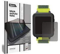 dipos I Privacy Filter compatible with Anio 5 Smartwatch Screen Protector Anti-Spy 4-Way Protection