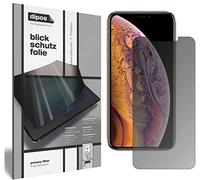 dipos Privacy Screen Protector for Apple iPhone XS | Matte Anti-Spy Filter with 4-Way Protection, Perfect Fit, Anti-Scratch, Bubble-Free, Protection Film, Easy Installation