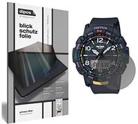 dipos I Privacy Filter compatible with Casio PRT-B50 Pro Trek Screen Protector Anti-Spy 4-Way Protection