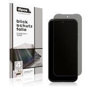 dipos I Privacy Filter compatible with Fairphone 5 5G Screen Protector Anti-Spy 4-Way Protection