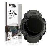 dipos Privacy Screen Protector for Garmin Instinct 2x Solar
