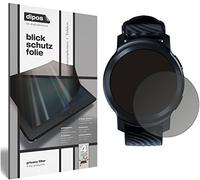 dipos I Privacy Filter compatible with Motorola Moto Watch 100 Screen Protector Anti-Spy 4-Way Protection