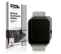 dipos I Privacy Filter compatible with Noise ColorFit Pro 3 Alpha Screen Protector Anti-Spy 4-Way Protection