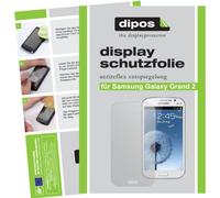 dipos screen protector films for Samsung Galaxy Grand 2 (pack of 2) - anti glare screen protector matte