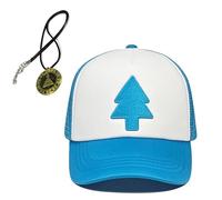 Dipper Falls Pines Trucker Hat Gravity Costume for Men and Women, 06.Blue-2, One Size