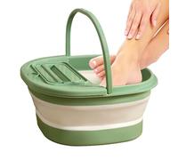 Dipping Foot Bath Massage Bucket Foldable - Foot Soaking Bath Basin For Men Women Elderly Travel Camping Spa Center Hotel Dorm Room