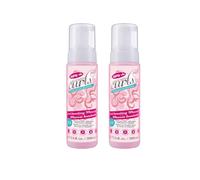 Dippity Do Girls with Curls Curl Enhancing Mousse - Lightweight 3-in-1 Defining Mousse for Curly and Wavy Hair - Hibiscus and Olive Oil for Frizz Free and Bouncy Curls - 200 mL/6.7 fl oz - 2 Pack