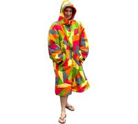Dippy Swim Geo Unisex Dry Robe - - Size: S