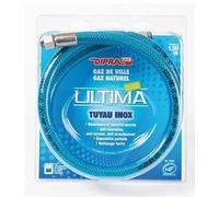 Dipra 73150 Stainless Steel Flexible Hose for Natural Gas, Length 1.50m