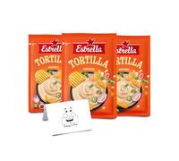 Dips Sauce for Snack Bundle Featuring: 3x Estrella Tortilla Pepper, Onion & Chili Flavoured Dip Mix (28g each) | Perfect Dip Sauce for Crips, Nachos, Veggies, Party Food & Grilled Meats