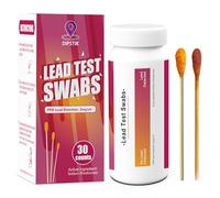 DIPSTIK Lead Test Kit 30 Counts, Home Lead Testing Swabs, Rapid Accurate Test Lead for All Painted Surfaces, Dishes, Furniture, Toys, Wood
