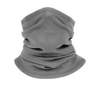 DIPZO Winter Neck Gaiter for Men Women, Soft Thermal Neck Warmer Scarf/Snood, Windproof Fleece Face Cover for Skiing, Motorcycle, Cycling & Outdoor Activities (Dark Gray)