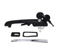 DIQXLGS 191837205A 191837206A for VW for Golf MK1 MK2 for Jetaa MK2 Car Outside Exterior Front Rear Left Right Door Handles Lock W/Keys(Front Left)