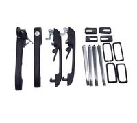 DIQXLGS 191837205A 191837206A for VW for Golf MK1 MK2 for Jetaa MK2 Car Outside Exterior Front Rear Left Right Door Handles Lock W/Keys(Front Rear 4pcs)