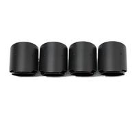DIQXLGS 4 PCS/lot ID 70mm Carbon Fiber Matte Car Exhaust Tip For M2 F87 M3 F80 M4 F82 M5 F10 M6 F12 Muffler Nozzle Tailpipe(Carbon Fiber pattern C)