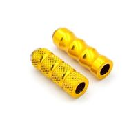 DIQXLGS 6mm CNC Motorcycle Racing Gear Brake Lever Footpeg Foot Pedal For Y&amaha YZF R1 R3 R25 R6 R7 R15 R125 MT07 MT09 MT03 FZ09(Gold)