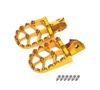 DIQXLGS Accessories Footrest Footpegs Foot Pegs Rests Pedal For CRF150F CRF230F CRF150 CRF230 F CRF 150F 230F 230 F 2003-2023(Gold)