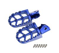 DIQXLGS Accessories Footrest Footpegs Foot Pegs Rests Pedal For CRF150F CRF230F CRF150 CRF230 F CRF 150F 230F 230 F 2003-2023(Blue)