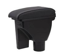 DIQXLGS Armrest Box Retrofit Parts Center Storage Box Car Accessories For HYUNDAI For Getz(B3 genuine leather)