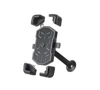 DIQXLGS Bike Phone Holder 360° View Adjustable Universal For 4.5-7.2 Inch Mobile Shockproof Bracket Moto Parts(GRAY,Front Fork)