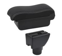 DIQXLGS Car Armrest Box For Hyundai For GETZ Car Armrest Center Storage Box Interior Details Car Accessories USB(B2 White Line)