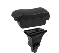 DIQXLGS Car Armrest Box For Kia For Morning Armrest Box For Kia For Picanto Central Storage Box(A3 Black white NO USB)