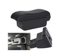 DIQXLGS Car Armrest Box Interior Parts Details Retrofit Parts Storage Box Car Accessories For Hyundai I10 Car Armrest(C2 Black line NO USB)