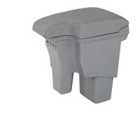 DIQXLGS Car Armrest For Hyundai For Accent RB For Solaris 2011 2012 2013 2014 2015 2016 Centre Console Storage Box Arm Rest(GRAY)