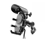DIQXLGS Fast Charger Stand 15W Wireless Charging Smartphone Handlebar Mount Anti-Theft Bike Cellphone Support Waterproof(Handlebar)